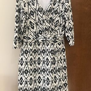 J.McLaughlin Dress Black & White